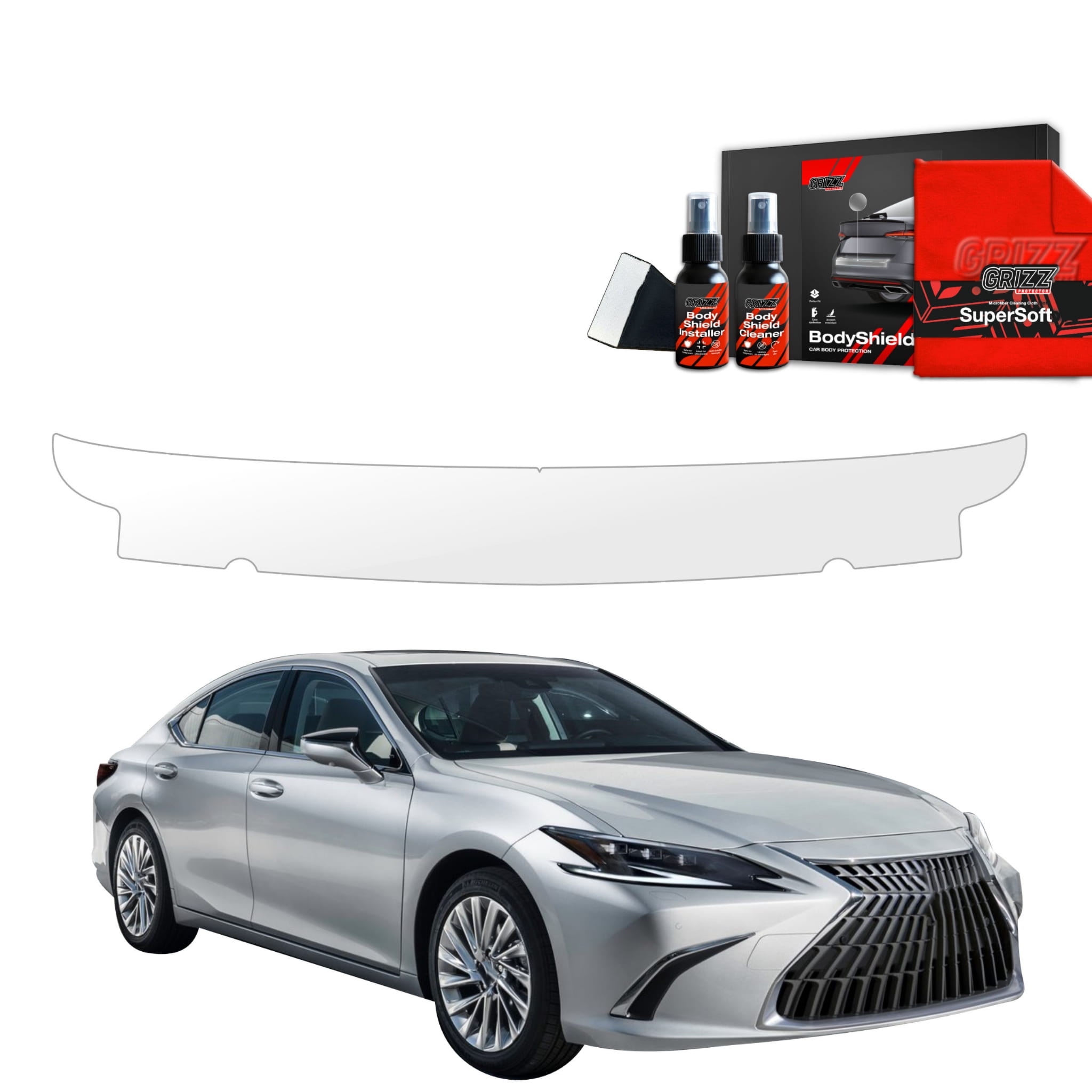Folia ochronna na próg bagażnika Grizz Protector do Lexus ES 300h (2021-2024)