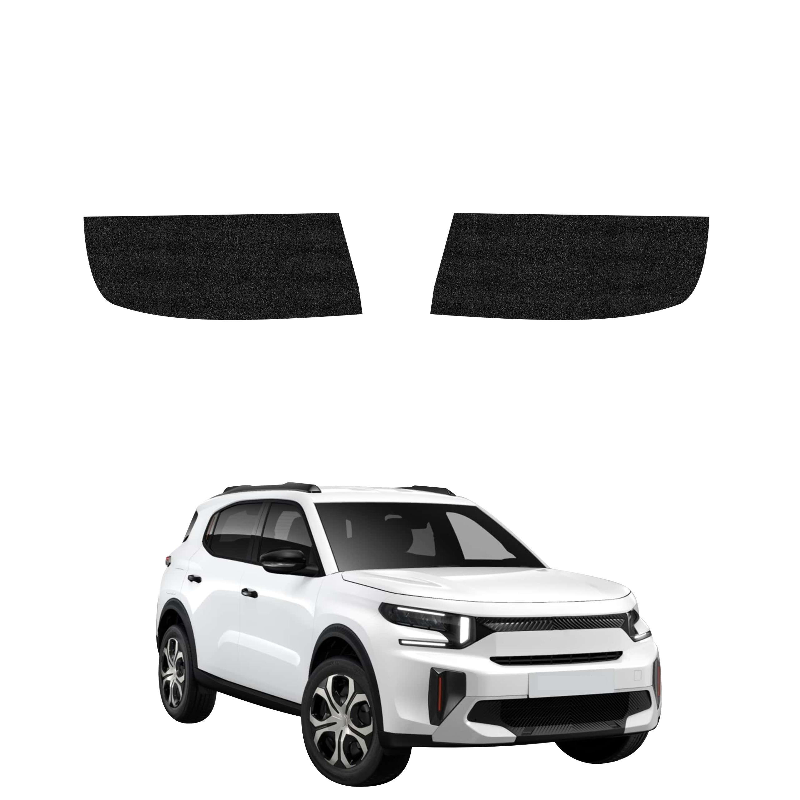 2w1 Czarna powłoka techniczna Grizz Protector na próg bagażnika Citroen C3 Aircross (2025-2026)