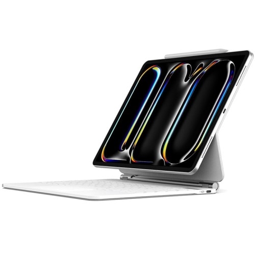 Image of Etui z klawiaturą Bluetooth Dux Ducis (MK Series) do iPad Pro 13" 7 gen. 2024, białe