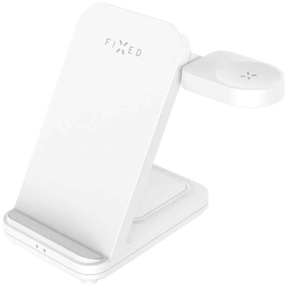 Image of OUTLET: Ładowarka indukcyjna 3w1 Fixed Powerstation for Samsung, Qi, 15 W, biała