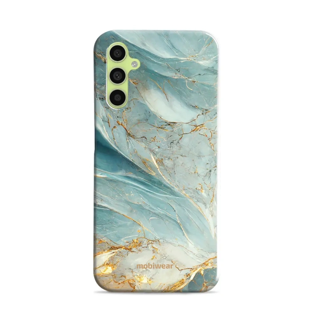 Etui ochronne do Galaxy A34 5G, Mobiwear Elite Pro, żyła lazuru