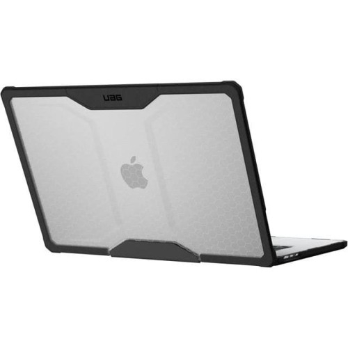 Image of Etui pancerne Urban Armor Gear Plyo do MacBook Air 15.3" M3/M2, przezroczyste z czarną ramką