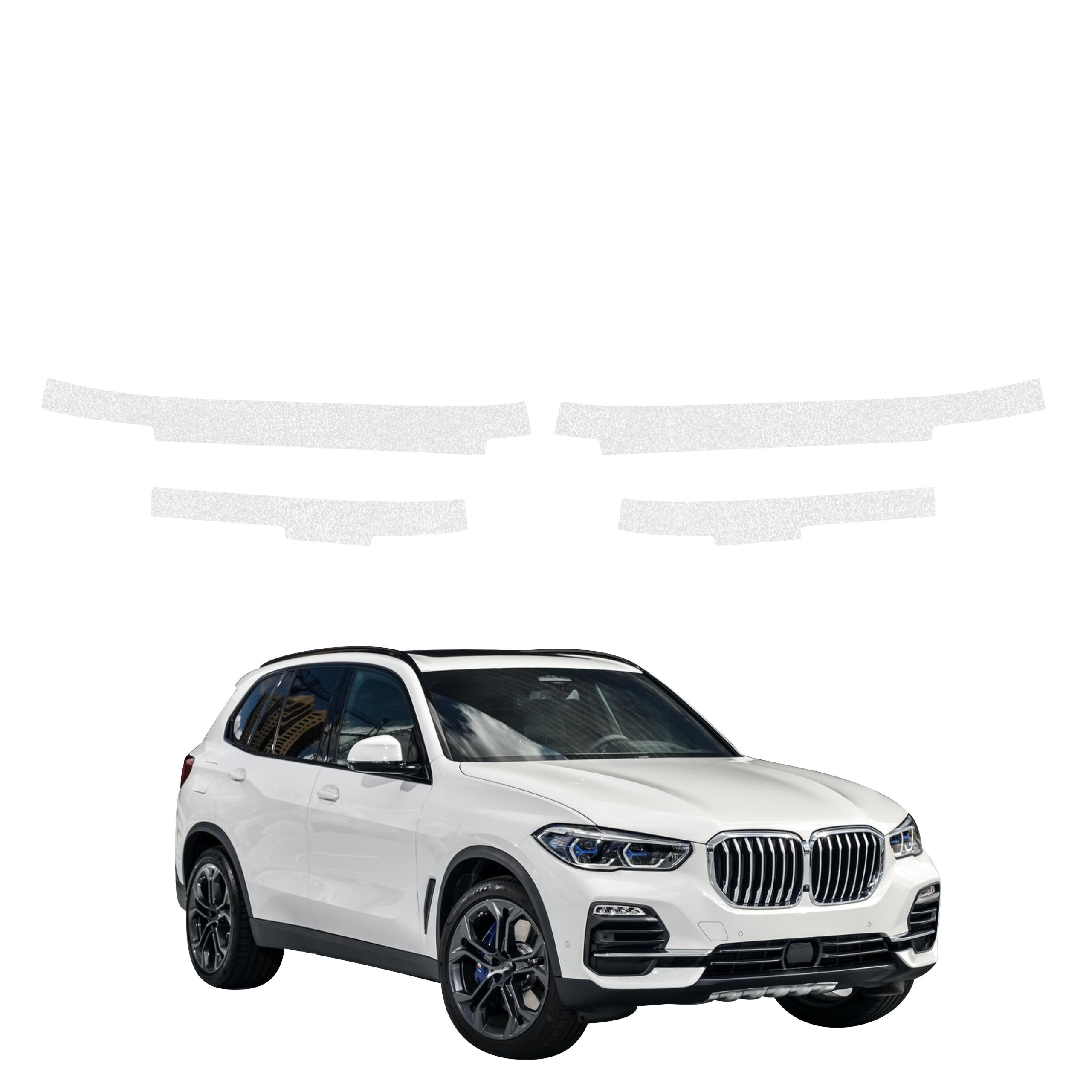 4w1 Bezbarwna powłoka techniczna Grizz Protector na progi BMW X5 (2018-2023)
