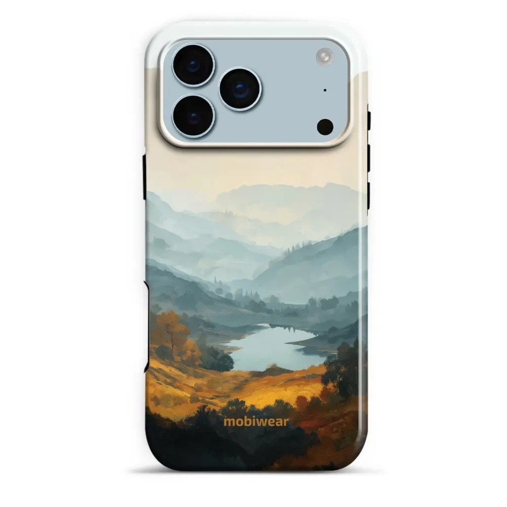 Etui ochronne do iPhone 17 Pro Max, Mobiwear Elite Pro MagSafe, jezioro w dolinie