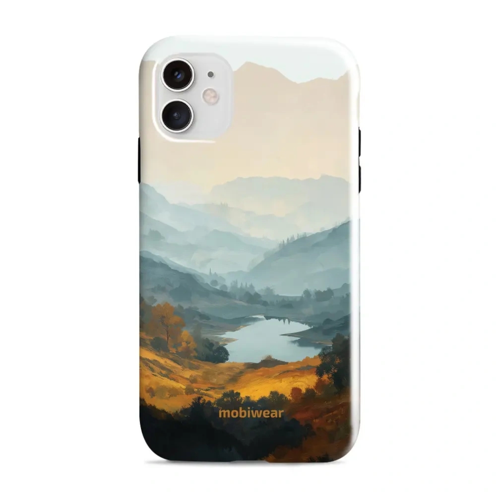 Etui ochronne do iPhone 11, Mobiwear Elite Pro, jezioro w dolinie
