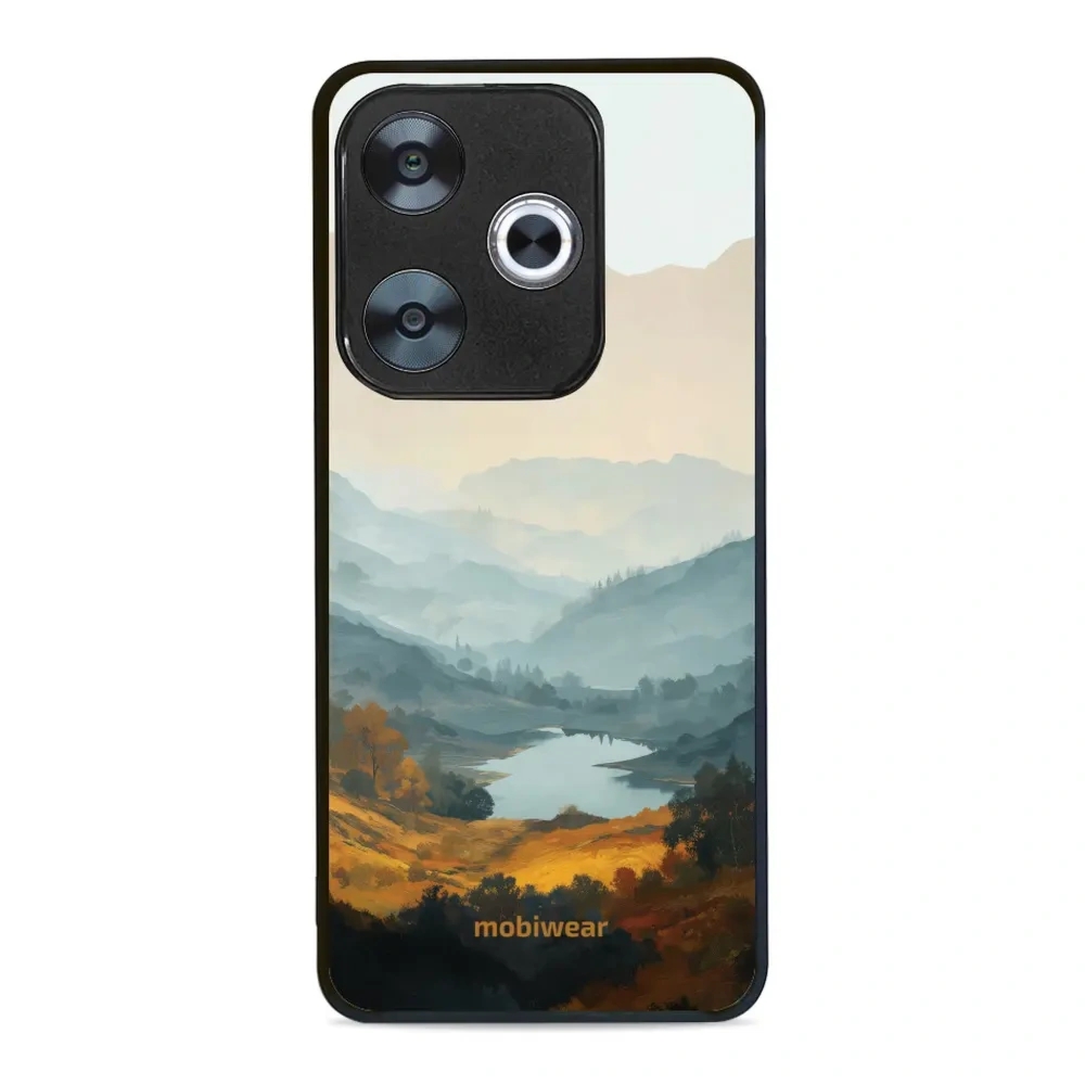 Etui ochronne do Xiaomi POCO F6, Mobiwear Glossy Case, jezioro w dolinie