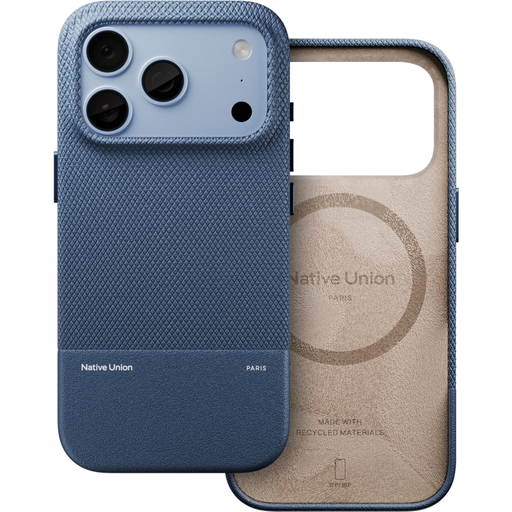 Etui Native Union (RE)Classic do MagSafe do iPhone 18 Pro, granatowe