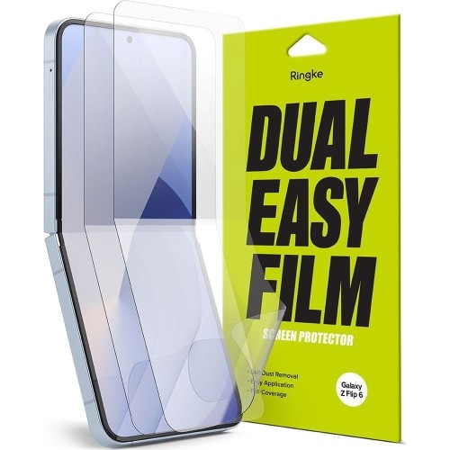 Image of Folia hydrożelowa na ekran Ringke Dual Easy Film do Galaxy Z Flip6, 2 sztuki