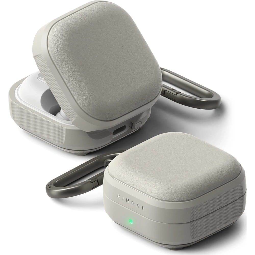 Etui Ringke Onyx Magnetic do MagSafe do Galaxy Buds 4 / 4 Pro, szare