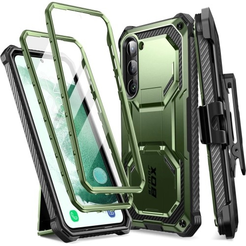 Image of OUTLET: Etui pancerne Supcase i-Blason Armorbox SP+noSP do Galaxy S23 5G, zielone