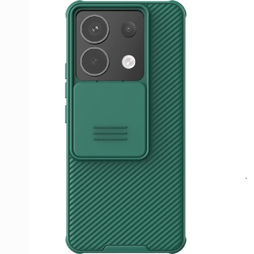 Image of OUTLET: Etui Nillkin CamShield Pro do Xiaomi Redmi Note 13 Pro 5G/Poco X6, ciemnozielone