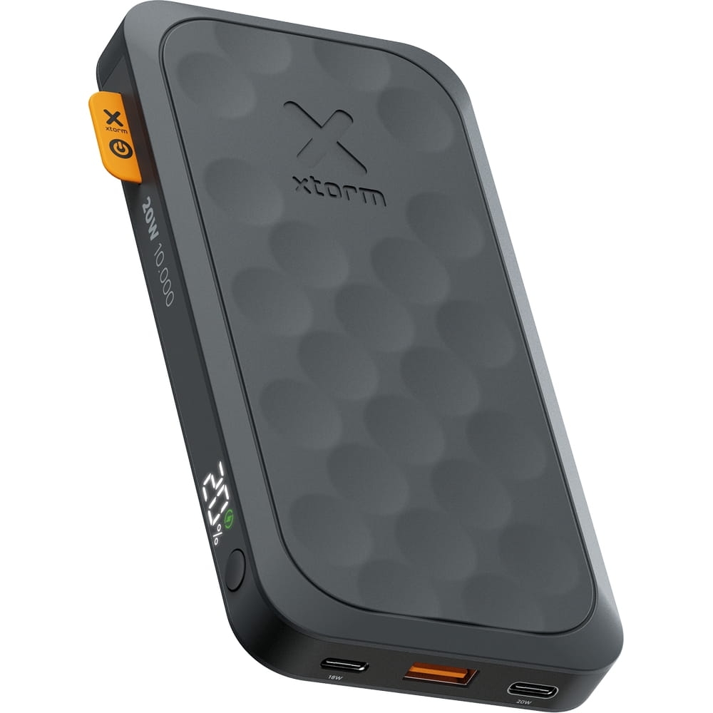 Image of Powerbank XTORM Fuel 10 000 mAh, 22.5W, 2x USB-C / 1x USB-A, czarny