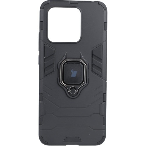 Image of Etui Bizon Case Armor Ring do Xiaomi Redmi 10C, czarne