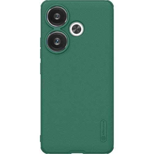 Image of Etui Nillkin Super Frosted Shield Pro do Xiaomi POCO F6 / Redmi Turbo 3, ciemnozielone