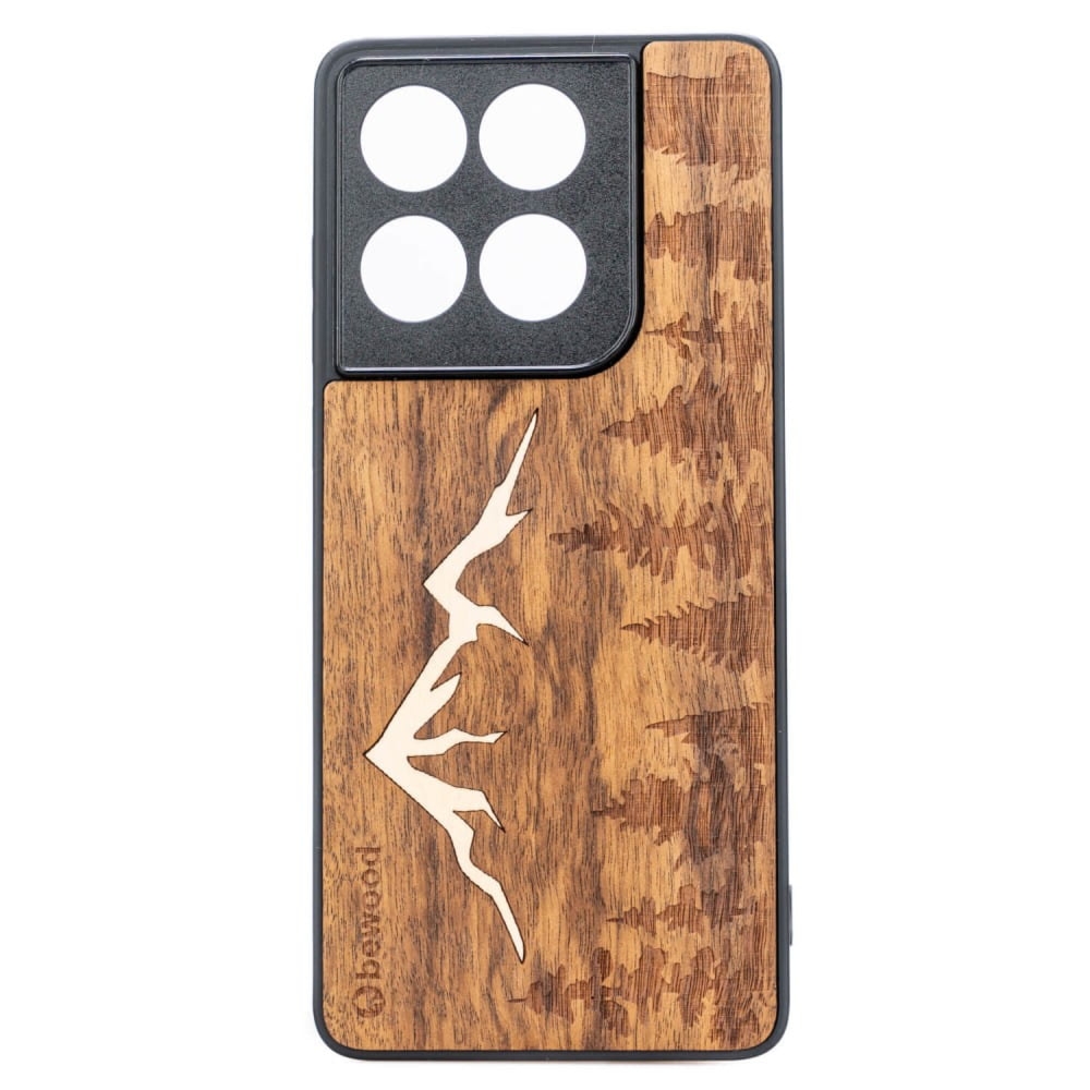 Drewniane etui do Motorola Edge 60 Fusion / Motorola Edge 60, Bewood Góry Imbuia