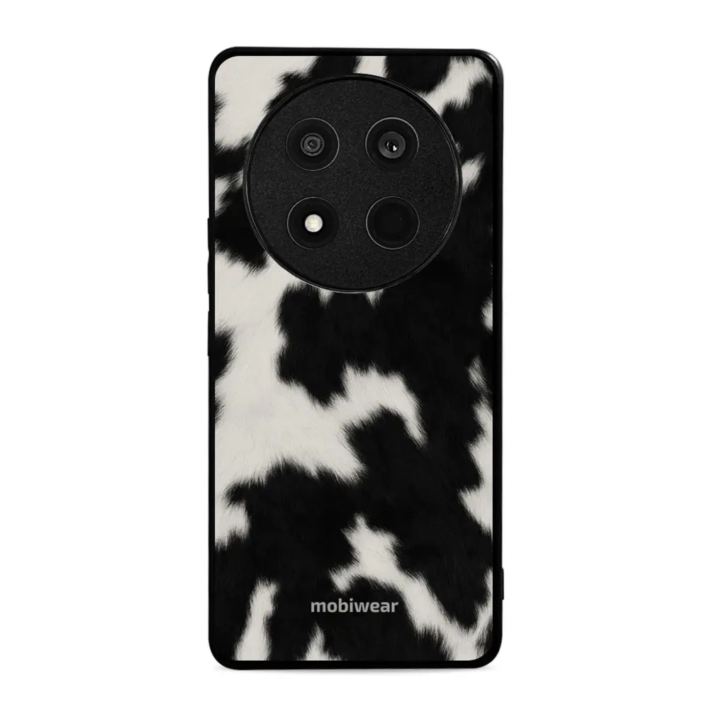 Etui ochronne do Honor Magic7 Lite, Mobiwear Glossy Case, krowie futerko