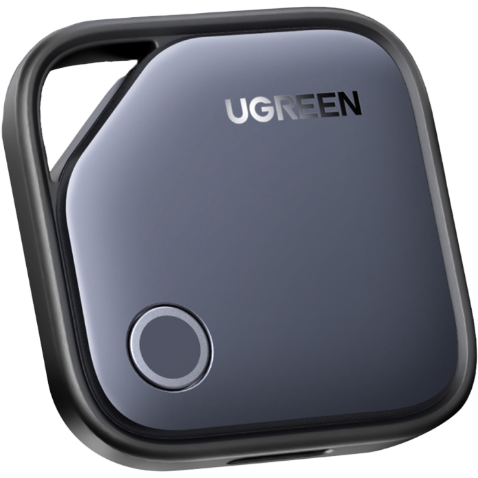 Lokalizator Ugreen Smart Finder CM919 v2, do Apple Find My, ładowanie USB-C, szary