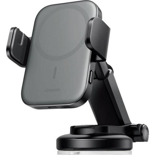 Image of Uchwyt samochodowy magnetyczny na telefon, na deskę rozdzielczą, Qi 15W, Joyroom JR-ZS295, czarny