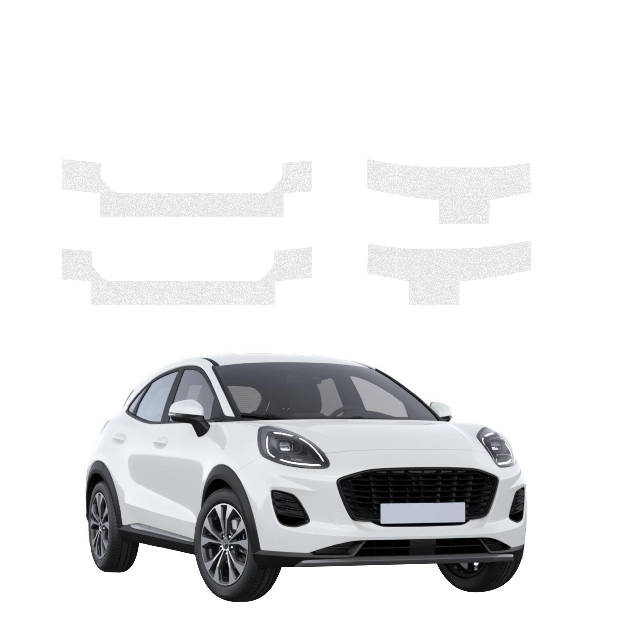4w1 Bezbarwna powłoka techniczna Grizz Protector na progi Ford Puma Facelift (2024-2026)