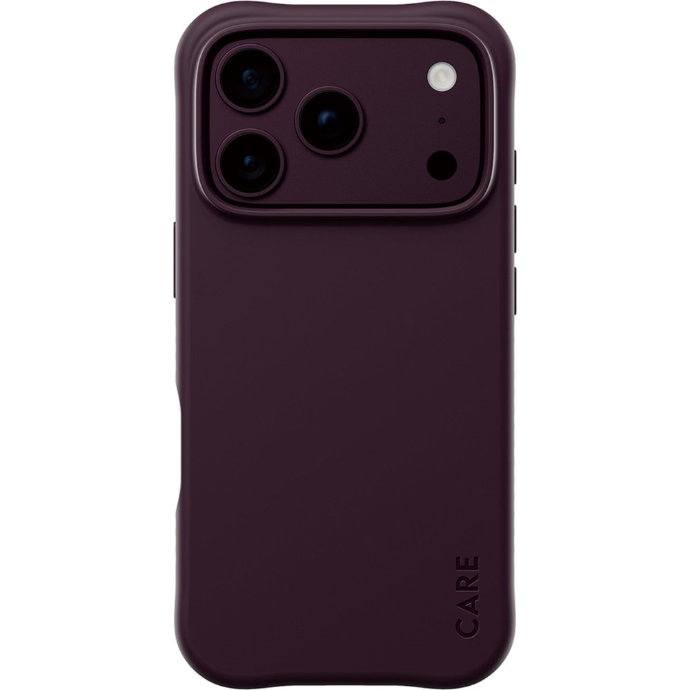 Etui CARE by PanzerGlass Samba Case do iPhone 18 Pro / 17 Pro do MagSafe, burgundowe