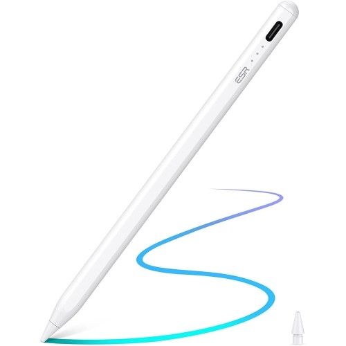 Image of Rysik ESR Digital Pencil dla iPad / iPad Pro / iPad Air / Mini (2018-2022), biały