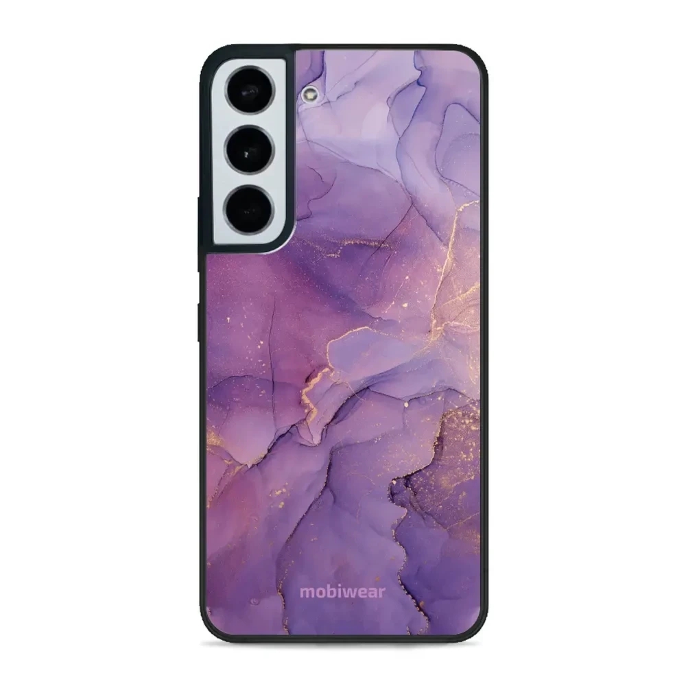 Etui ochronne do Galaxy S22, Mobiwear Glossy Case, fioletowe