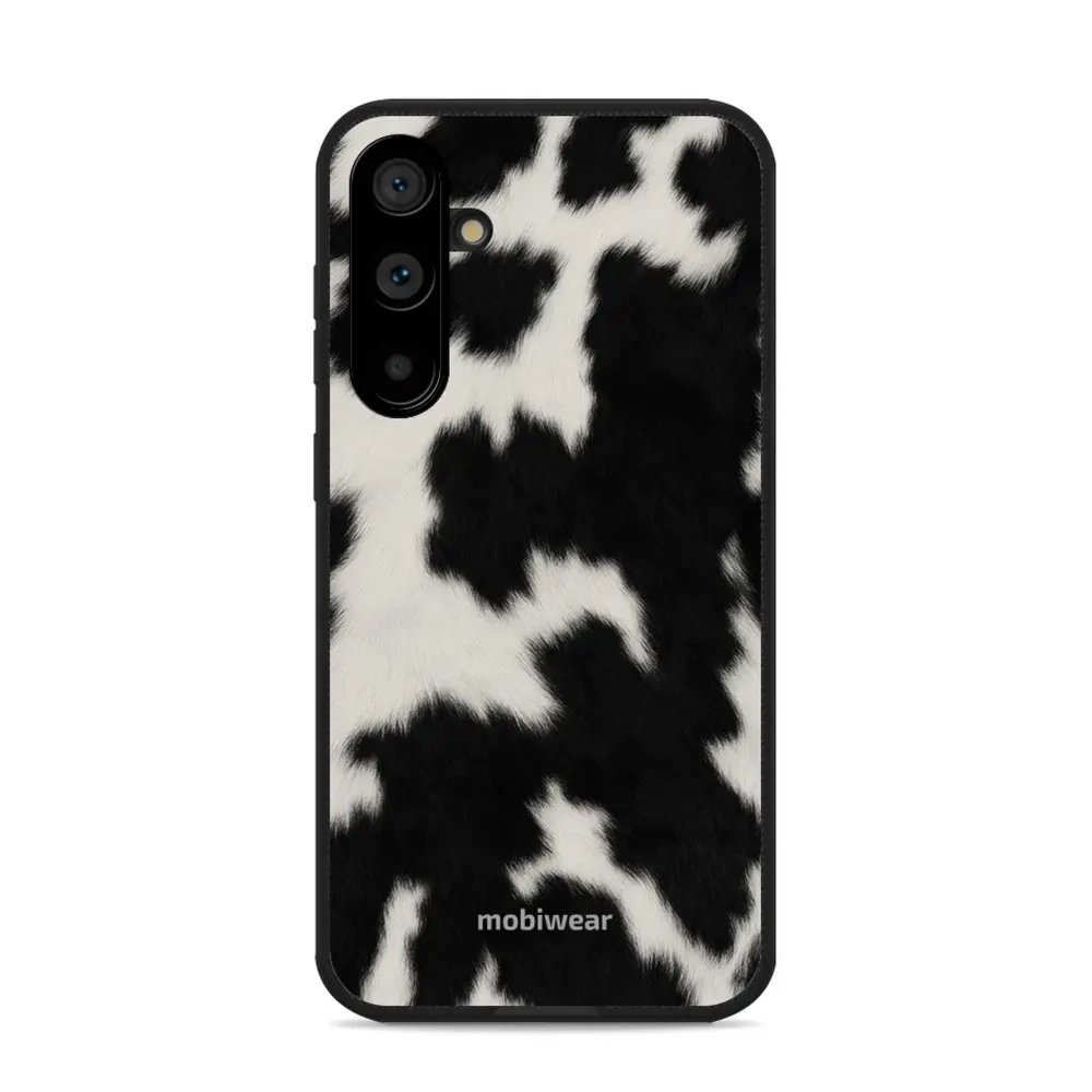 Etui ochronne do Galaxy S23 FE, Mobiwear Glossy Case, krowie futerko