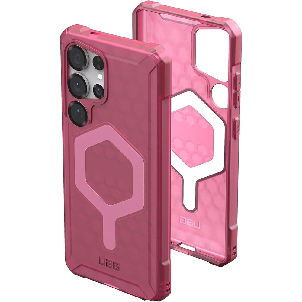 Image of Etui pancerne Urban Armor Gear Essential Armor Magnet do Galaxy S25 Ultra, różowe