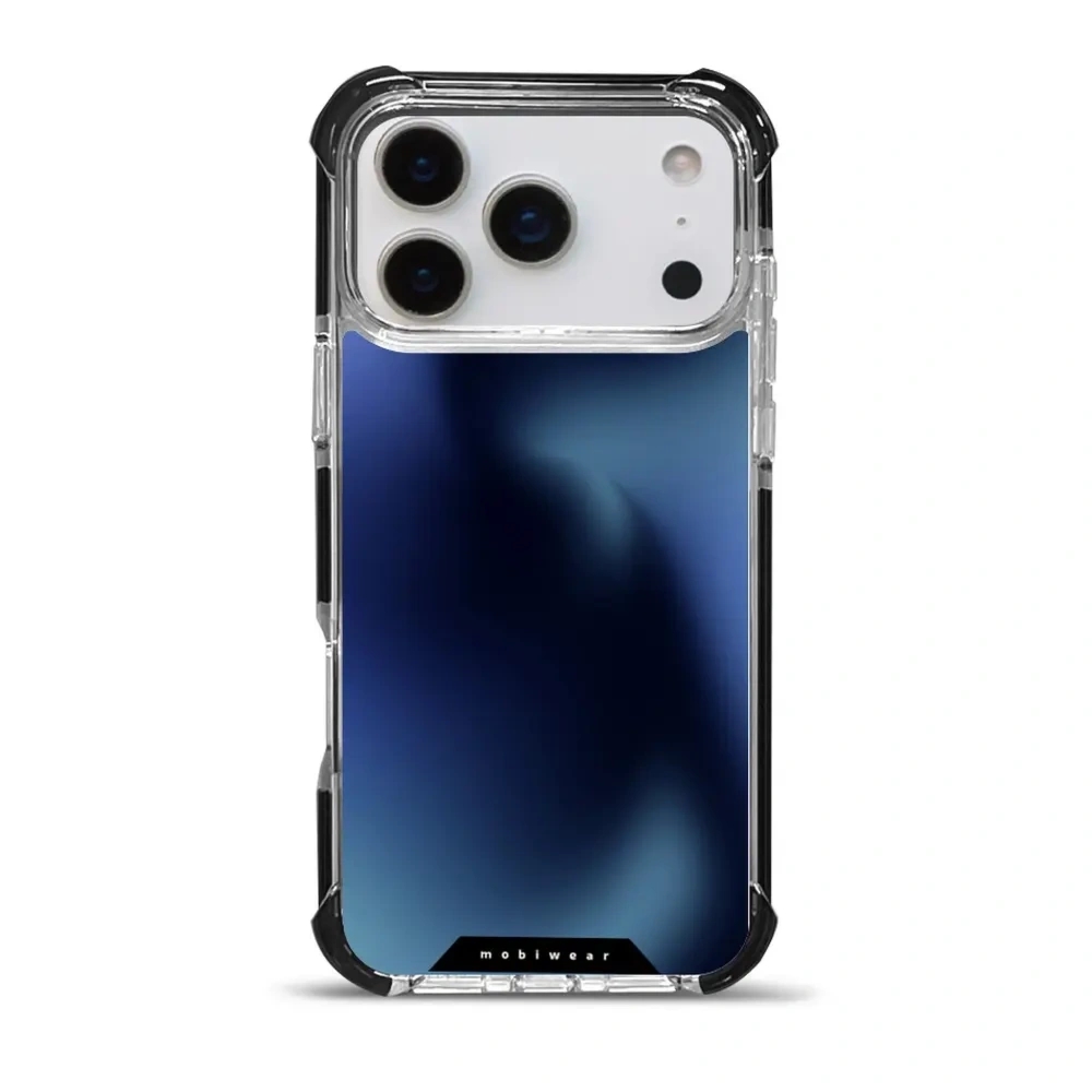 Etui ochronne do iPhone 18 Pro Max do MagSafe, Mobiwear Elite Bumper, granatowe