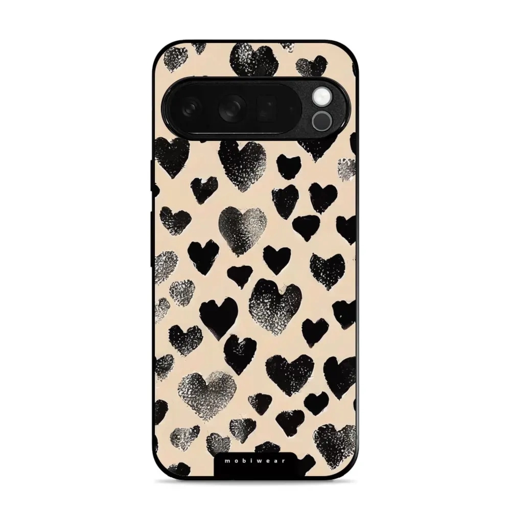 Etui ochronne do Pixel 10 Pro XL, Mobiwear Glossy Case, beżowa miłość