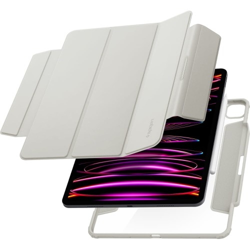 Image of Etui Spigen Air Skin Pro do iPad Pro 12.9" 2022/2021/2020/2018, szare