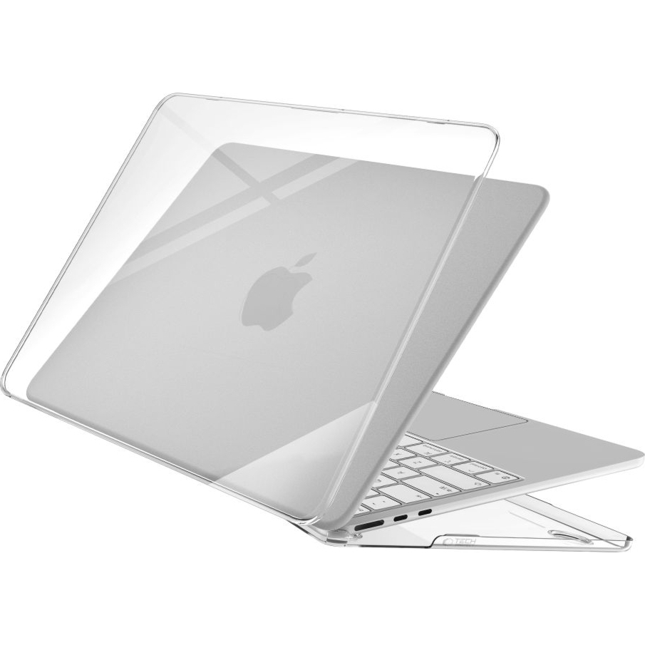 OUTLET: Etui ochronne Tech-Protect Softshell do MacBook Air 15.3″ M5 / M4 / M3 / M2, przezroczyste