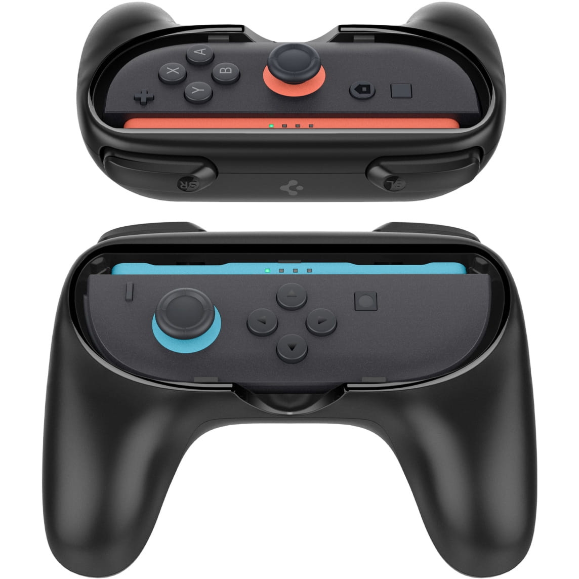 Etui / uchwyty na pady Spigen JoyCon Grip NS100 do kontrolerów Nintendo Switch 2, czarne