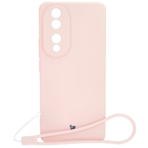 Image of Etui Bizon Case Silicone Sq do Honor 90, jasnoróżowe