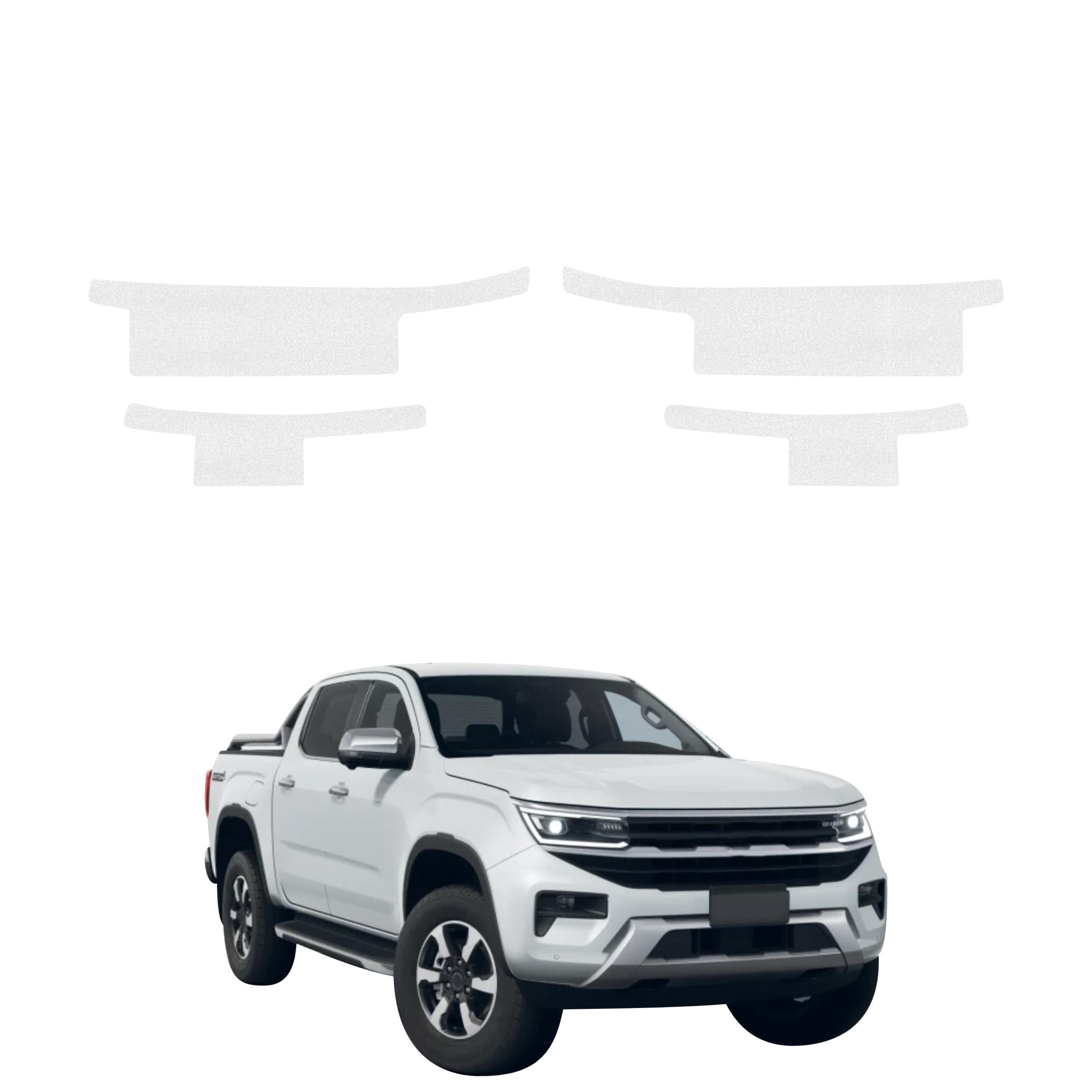4w1 Bezbarwna powłoka techniczna Grizz Protector na progi Volkswagen Amarok (2023-2026)