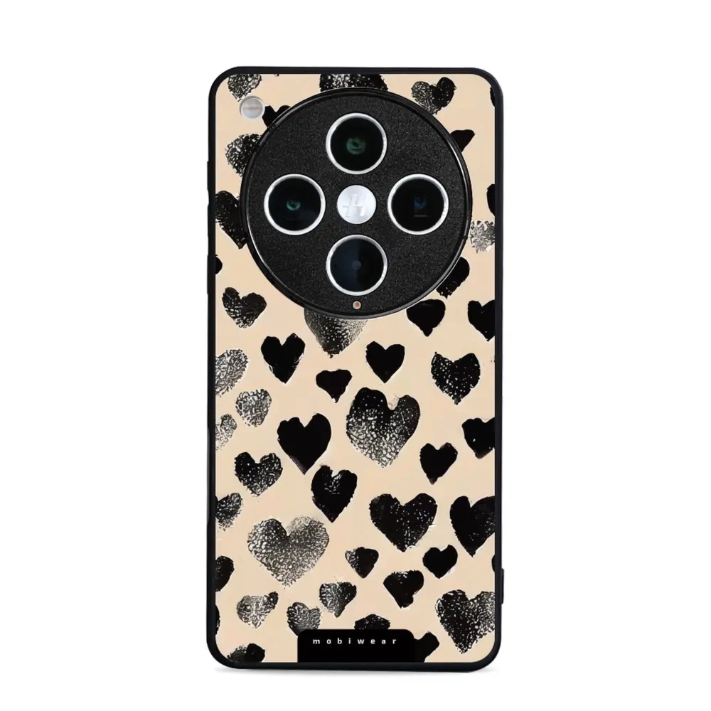 Etui ochronne do Oppo Find X8 Pro, Mobiwear Glossy Case, beżowa miłość