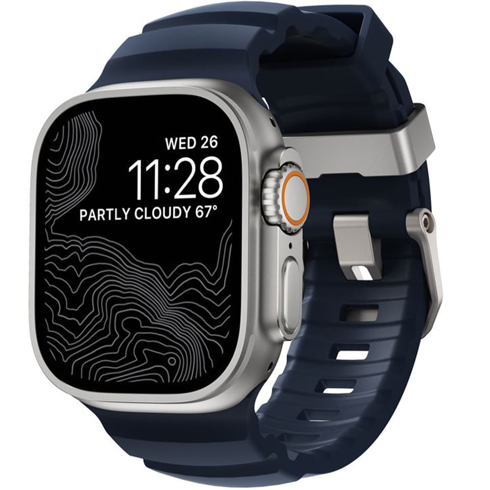 Image of Pasek Nomad Rocky Point Band do Apple Watch 49/46/45/44 mm, granatowy