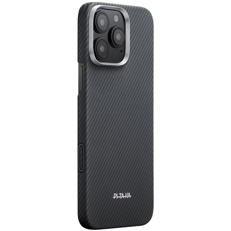Etui aramidowe Pitaka Ultra-Slim Case PitaTap do MagSafe, do iPhone 16 Pro, czarne
