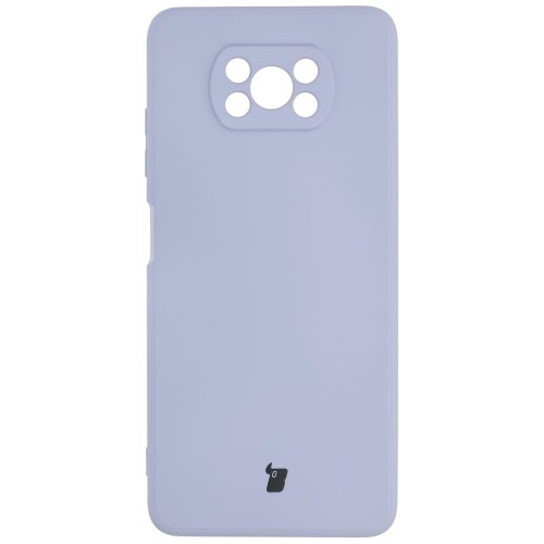 Image of Etui Bizon Case Silicone do Xiaomi Poco X3 / NFC / Pro, jasnofioletowe