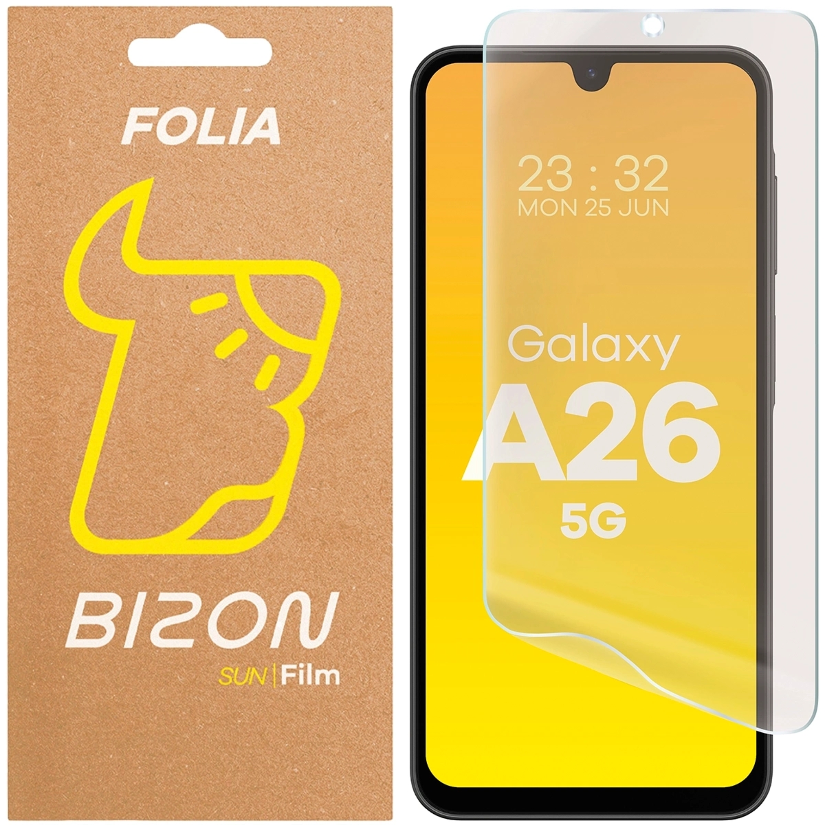 Folia matowa Bizon Film Sun do Galaxy A26 5G, 1 sztuka