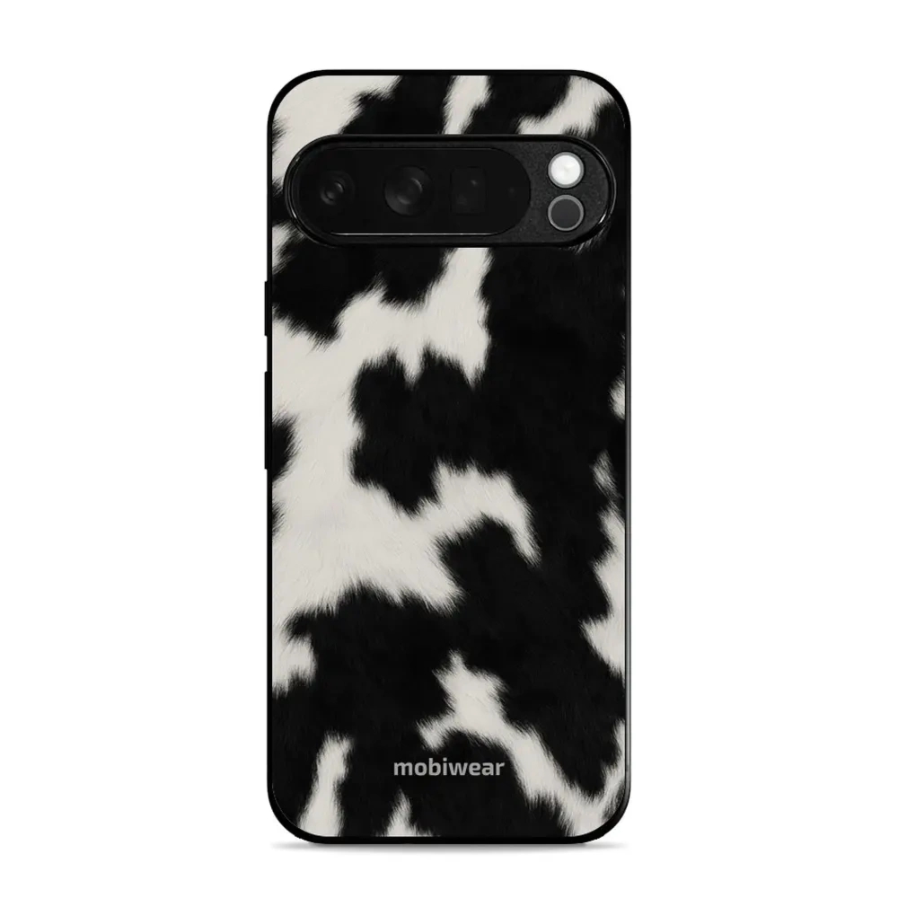Etui ochronne do Pixel 10 Pro XL, Mobiwear Glossy Case, krowie futerko