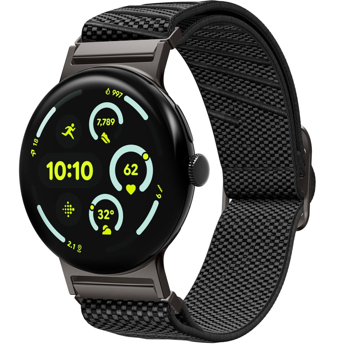 OUTLET: Pasek Spigen Lite Fit X do Pixel Watch 4 / 3 / 2 / 1 41 mm, czarny