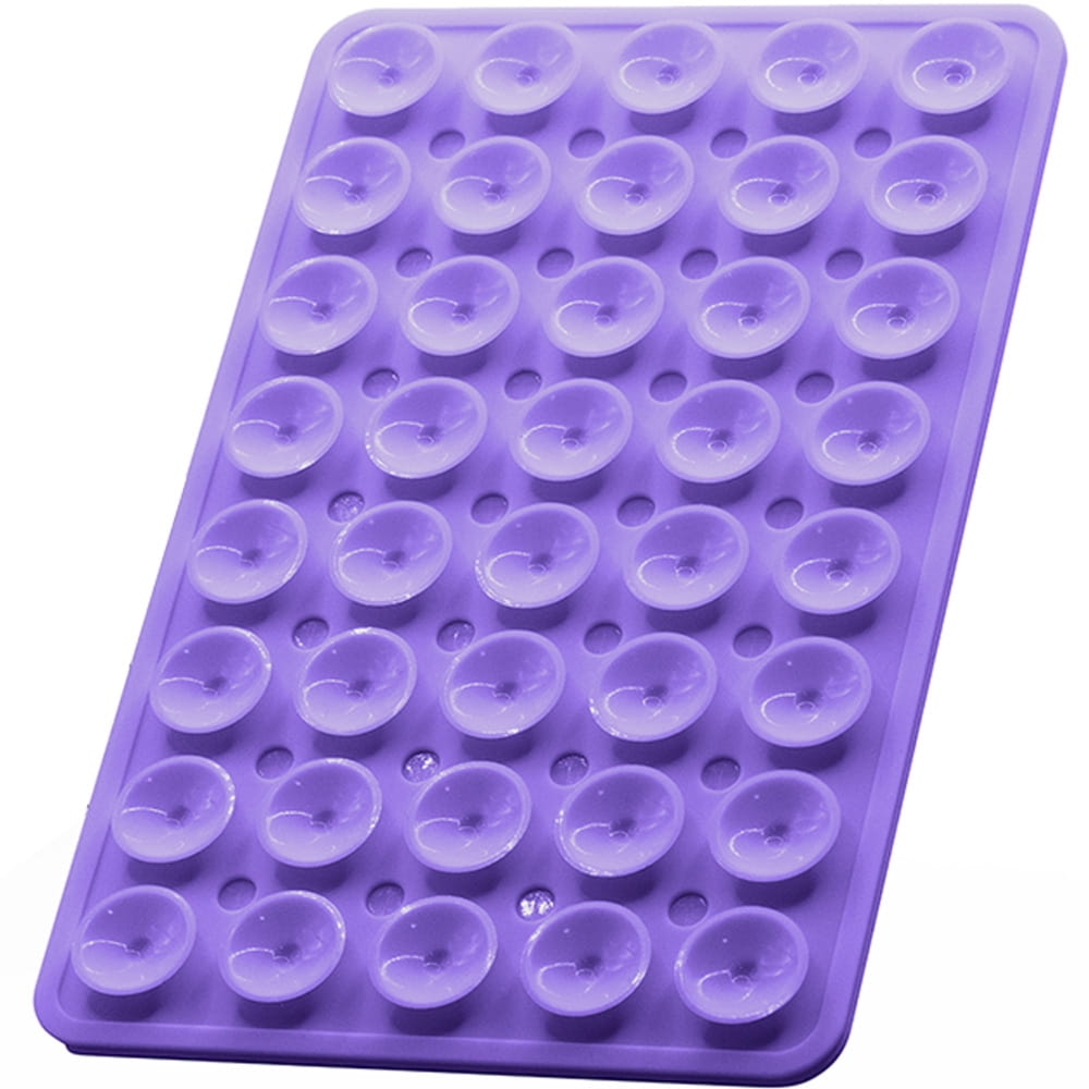 Uchwyt na telefon z przyssawką Mobile Origin Sticker Phone Mount O1, fioletowy