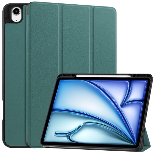 Image of Etui Bizon Case Tab Lizard do iPad Air 13" 2024, ciemnozielone