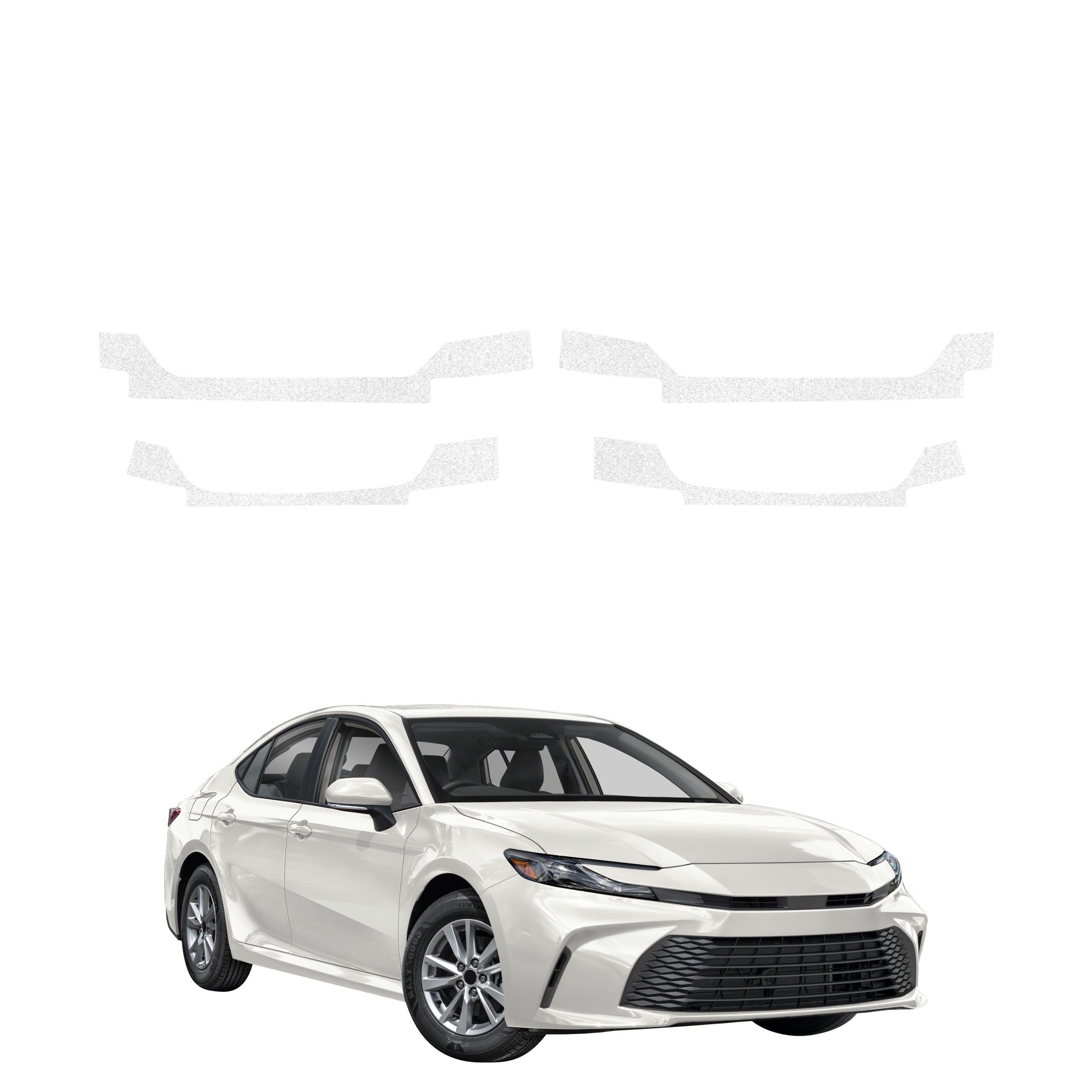 4w1 Biała powłoka techniczna Grizz Protector na progi Toyota Camry (2025-2026)
