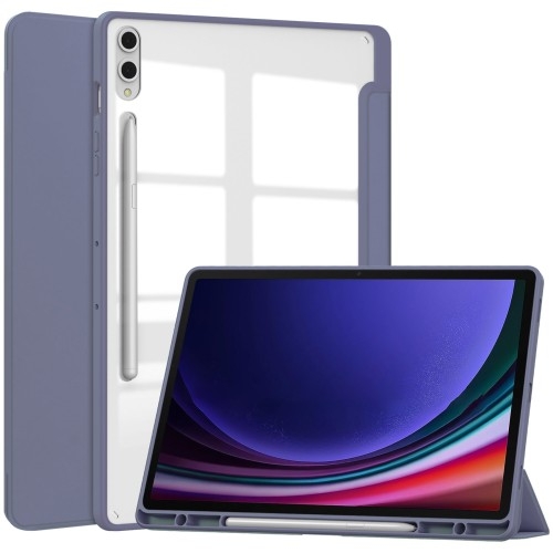 Image of Etui Bizon Case Tab Clear Matt do Galaxy Tab S10 Plus / S9 Plus, lawendowe