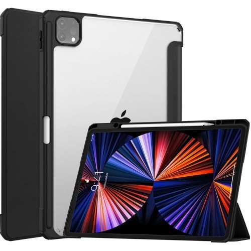Image of Etui Bizon Case Tab Clear Matt do Apple iPad Pro 12.9 2022/2021/2018, czarne