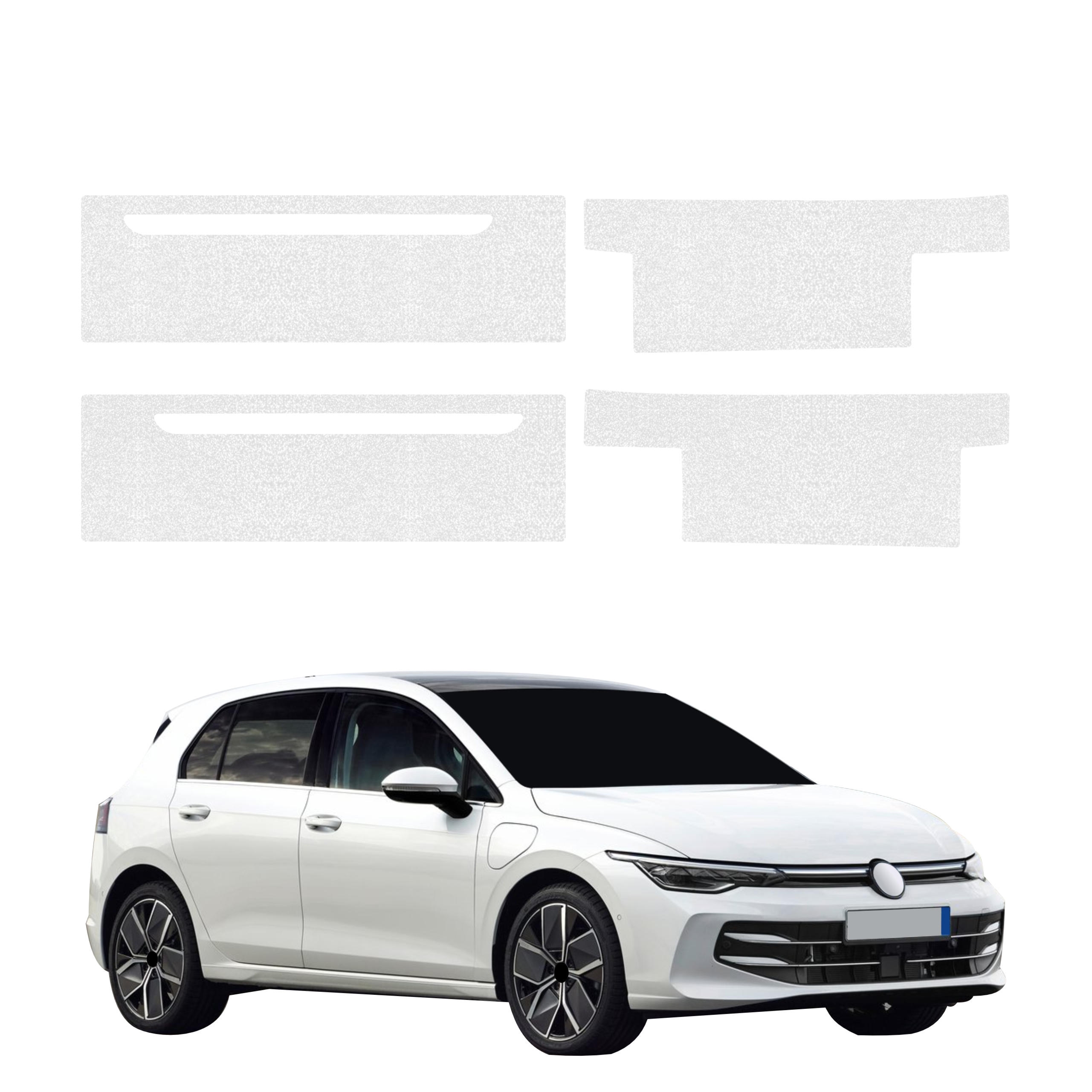 4w1 Bezbarwna powłoka techniczna Grizz Protector na progi Volkswagen Golf 8 Hatchback (2024-2026)