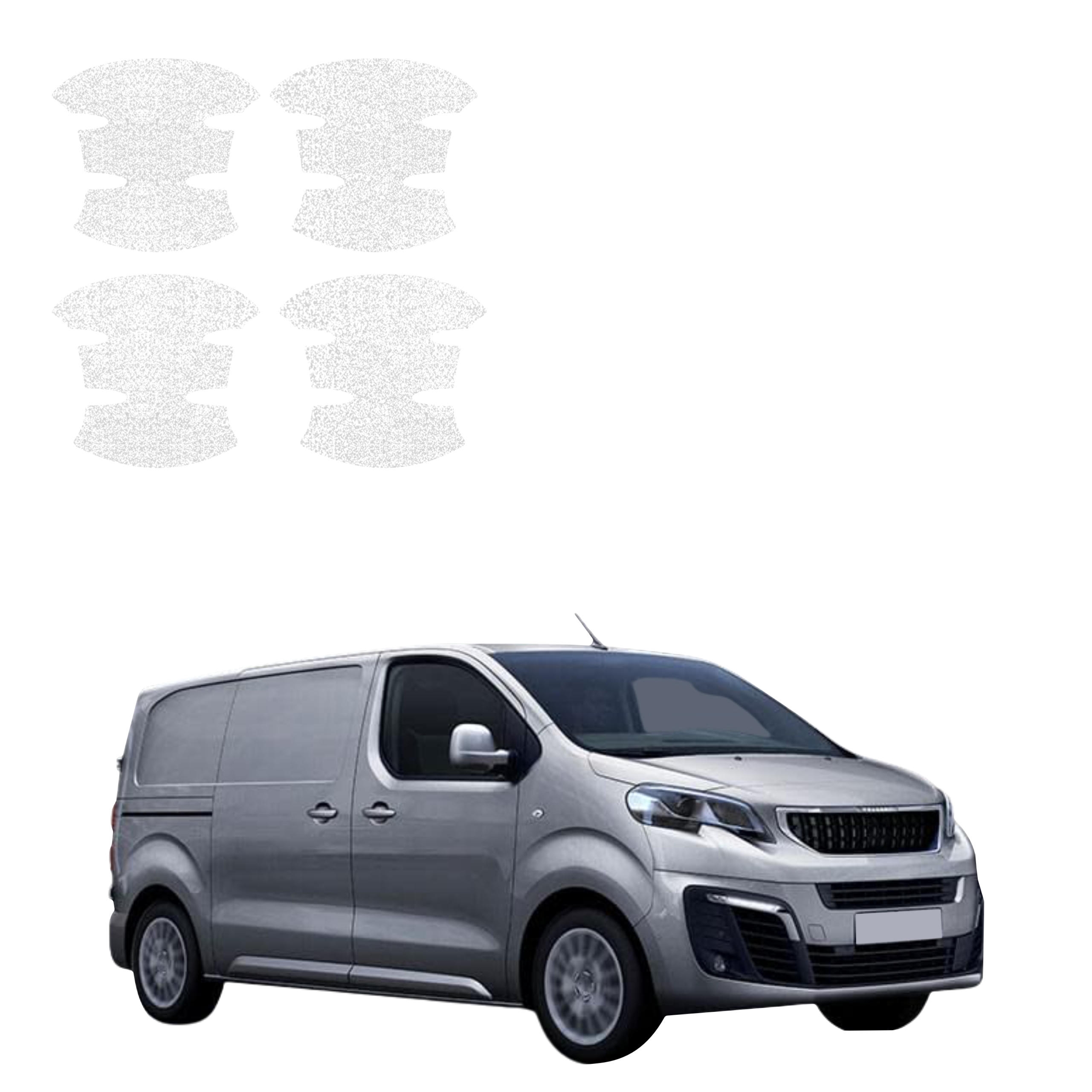 4w1 Biała powłoka techniczna Grizz Protector pod klamki Peugeot Expert (2024-2026)