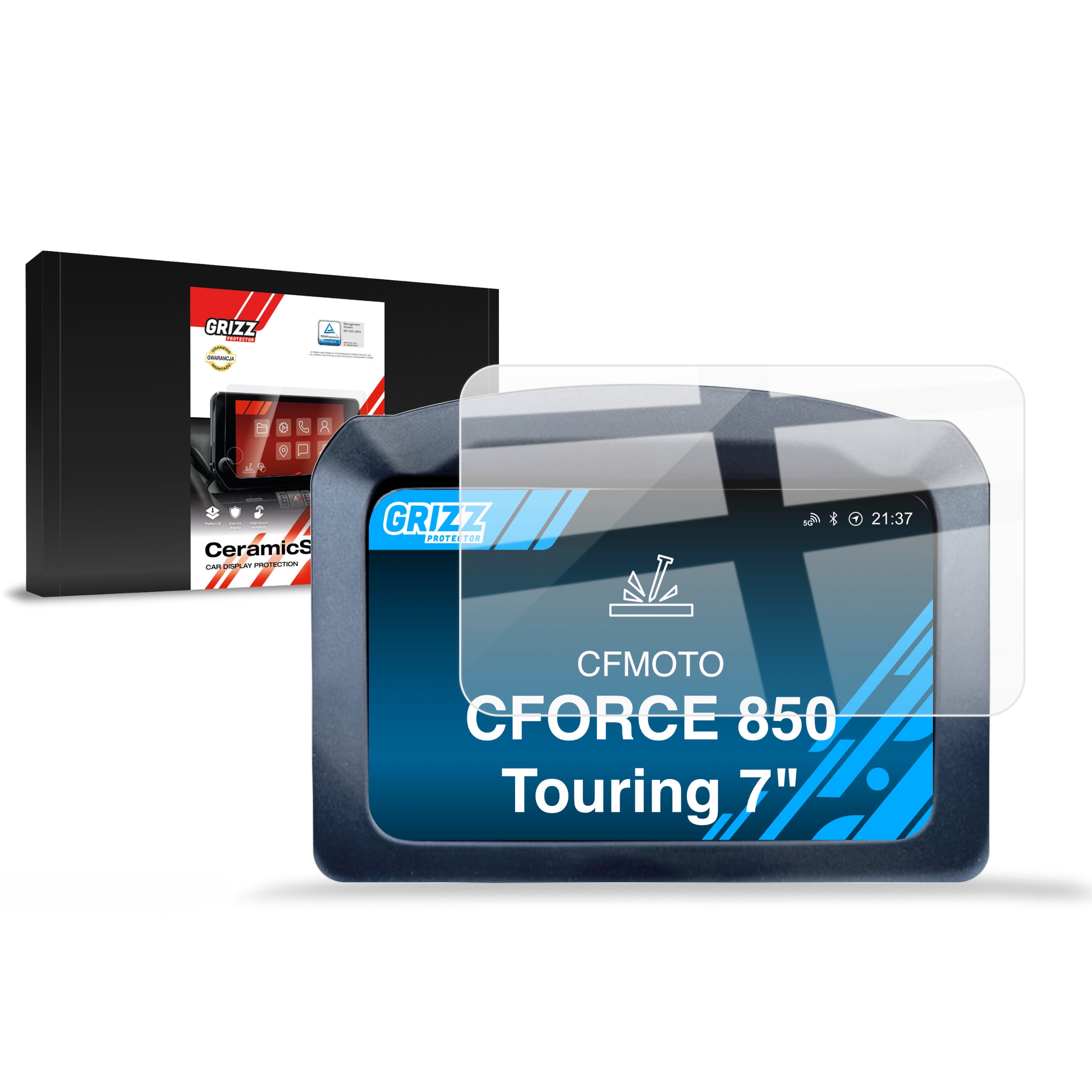 Folia ceramiczna Grizz Protector do CFMOTO CFORCE 850 Touring GEN3 7″